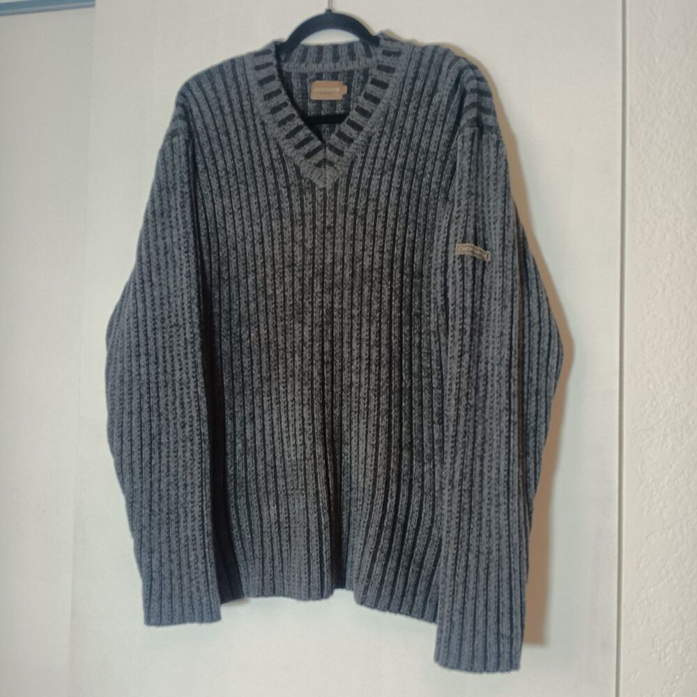 Vtg 80/90's Chevignon French Country Pullover Men L Minimalist 25% Wool Preppy